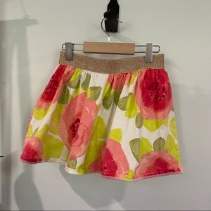Girls Floral skirt